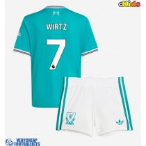 Liverpool Florian Wirtz #7 Replica Third Minikit 2025-26 Short Sleeve (+ pants)